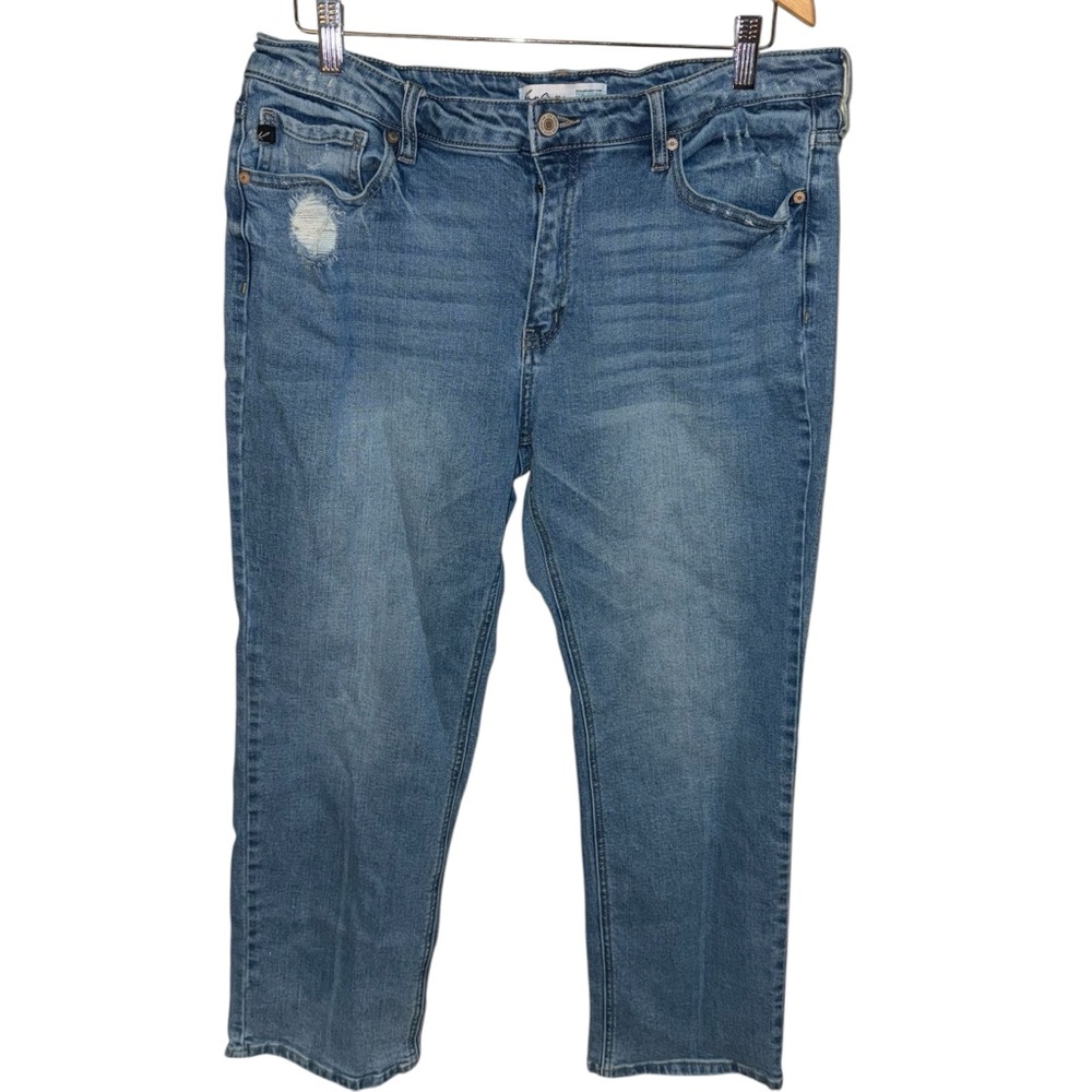 Kancan Mid Rise Straight Jeans women’s sz 31 style 213428